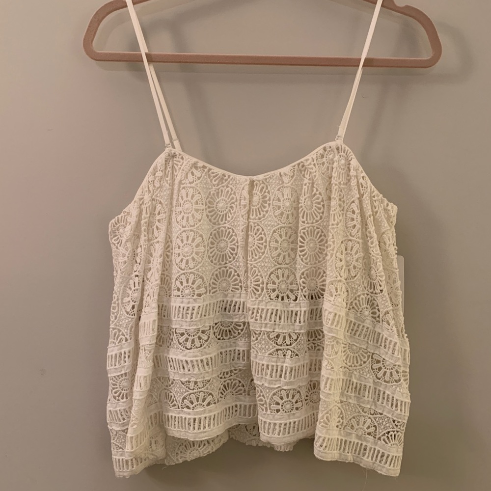 Free People Eyelet Tank Top - Picture 2 of 2